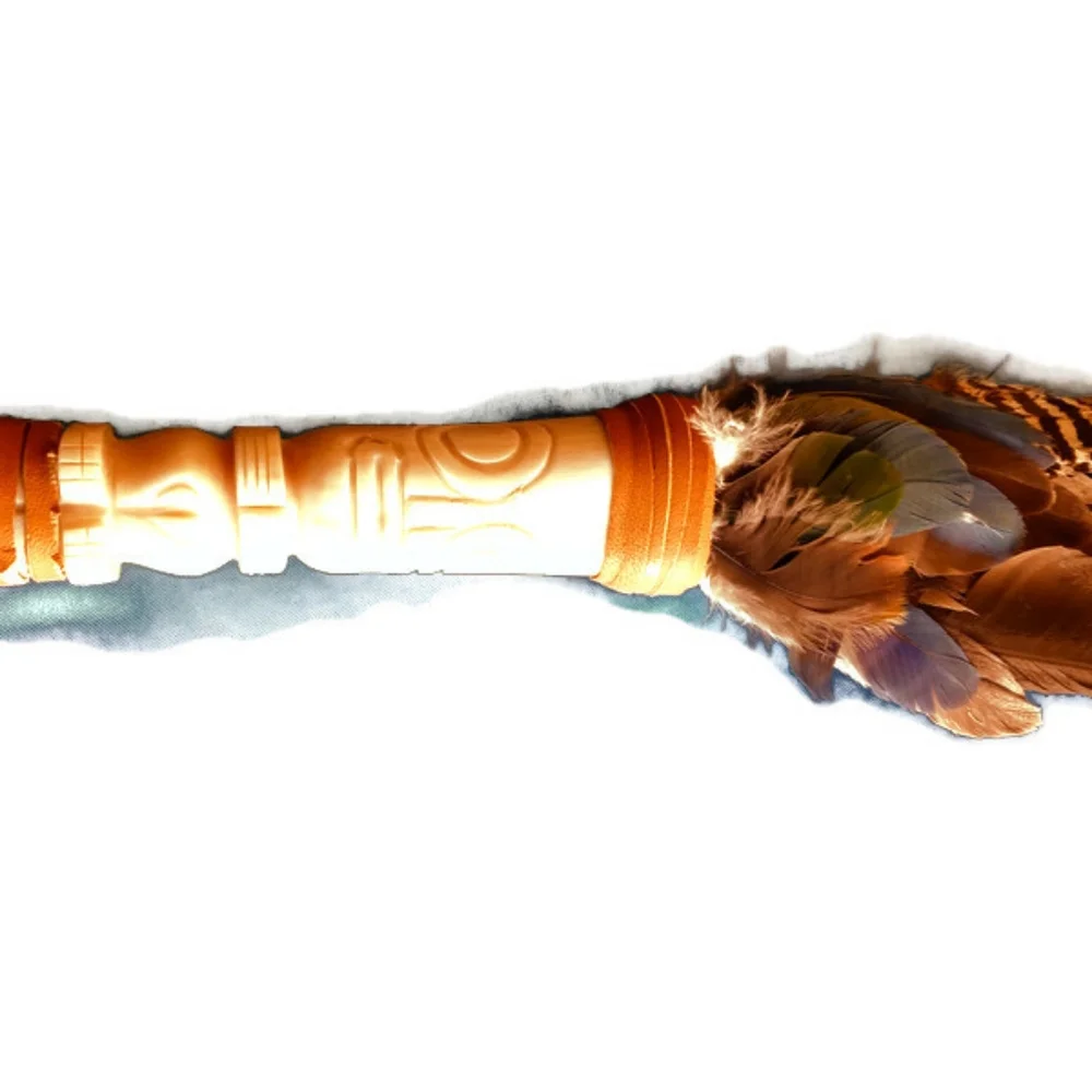 Baculo or Staff of Peruvian Command of the Shaman Andean Culture Cusco